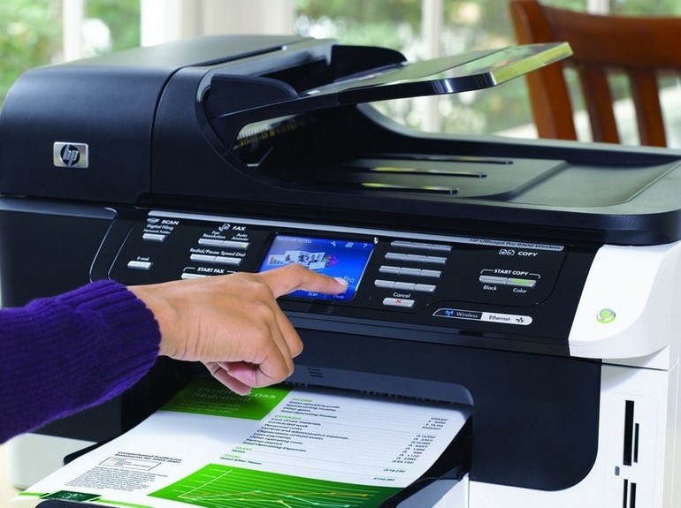 El principio de la impresora.