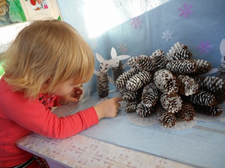 Idea para un voluminoso paisaje invernal