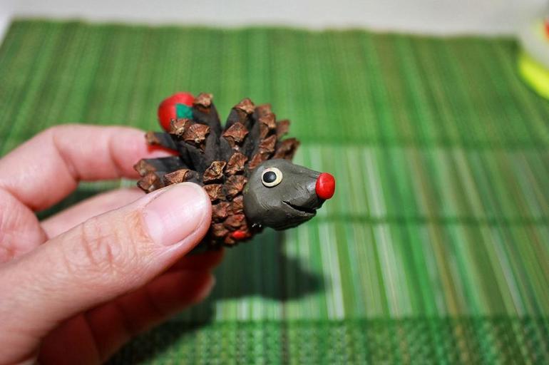 Manualidades escolares de conos