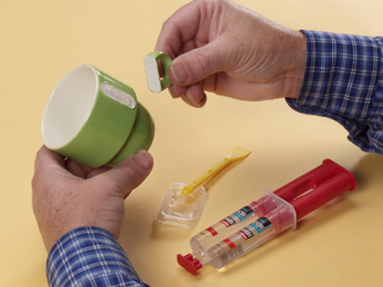 Métodos para unir productos con pegamento epoxi