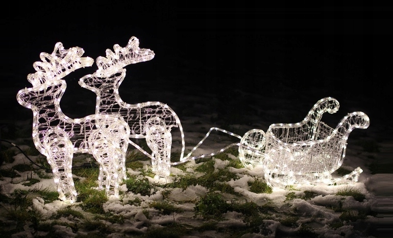 Instalaciones de neón para el patio.