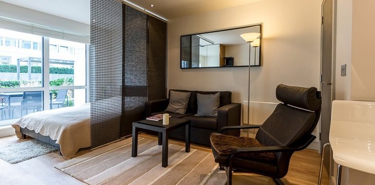 Zonificación por cortinas japonesas