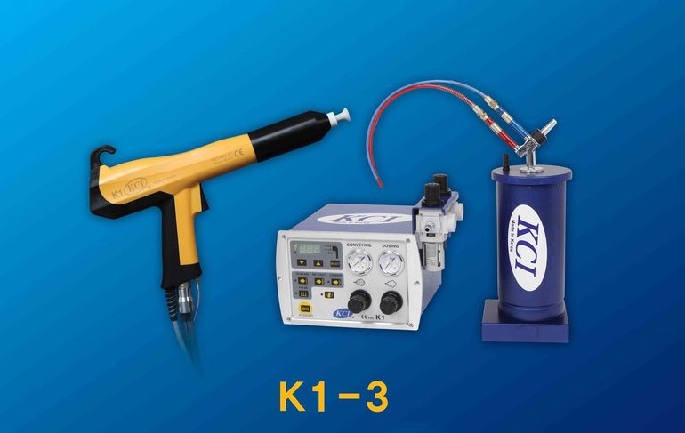 Máquina de recubrimiento en polvo