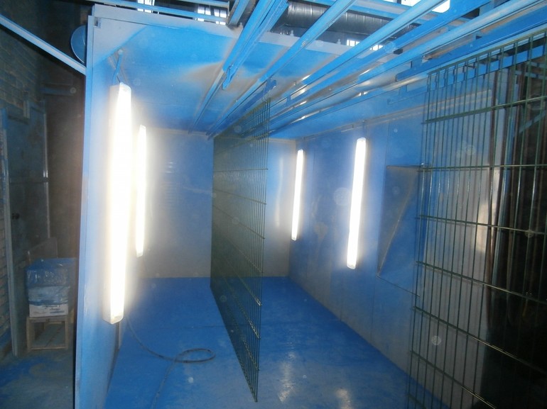 Horno de secado de pintura