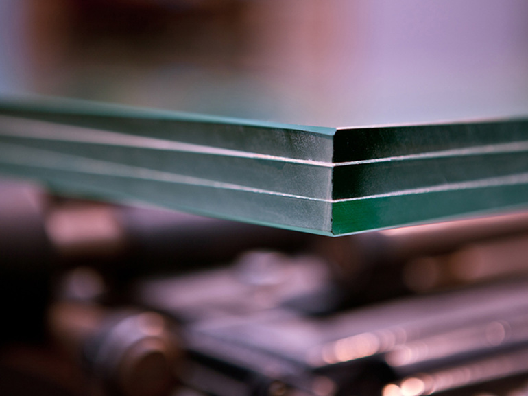 Opción de cristal - triplex.