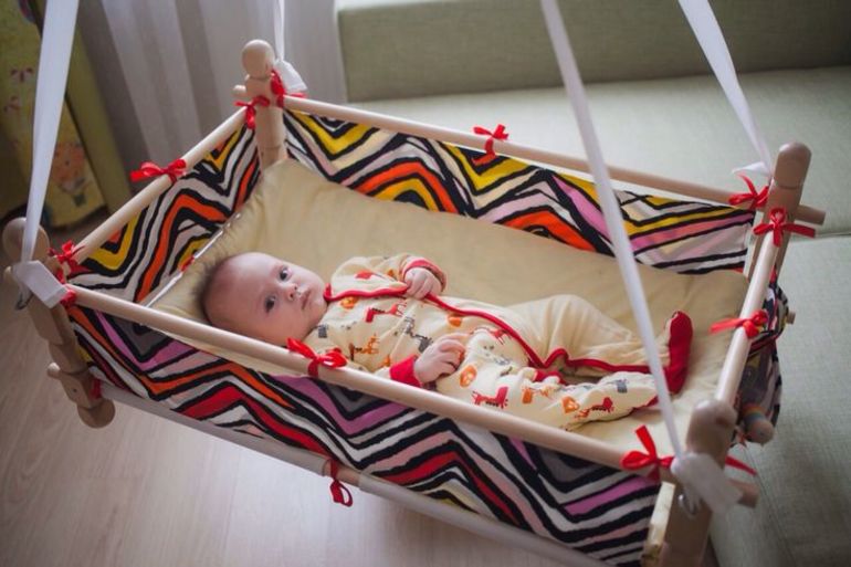 Modelo colgante para bebe