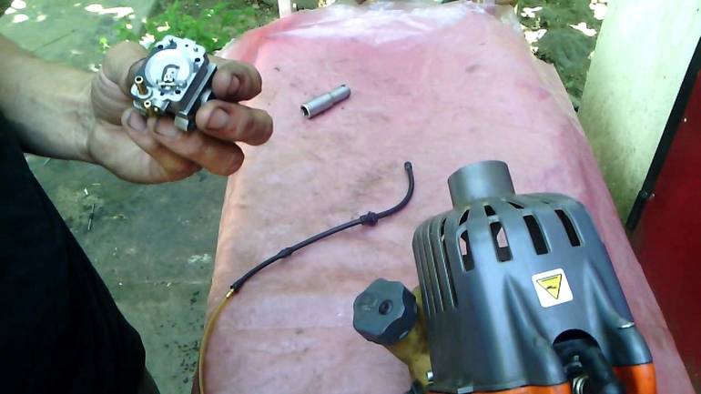 Comprobación de la mezcla de combustible utilizada