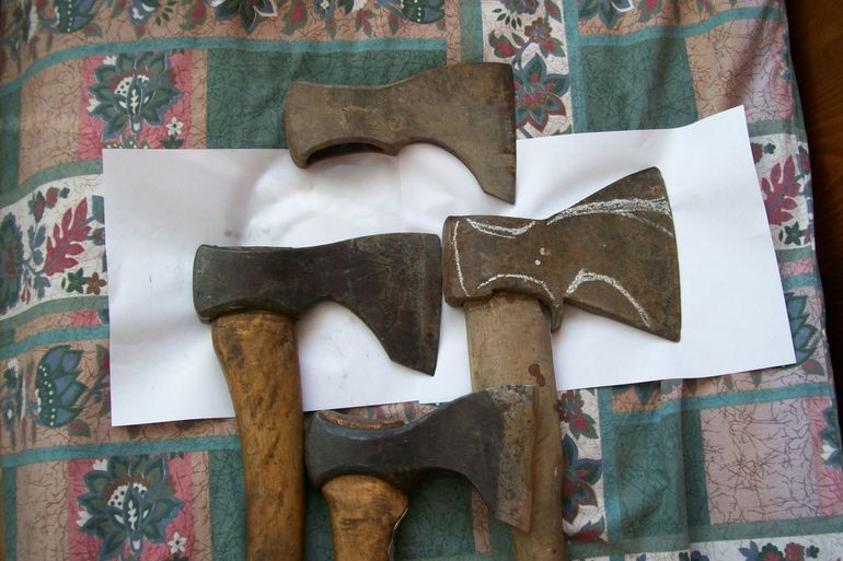 Haciendo un hacha Taiga