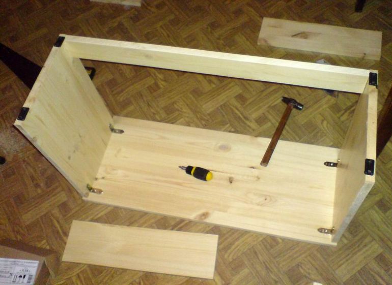 Estante de zapatos simple hágalo usted mismo