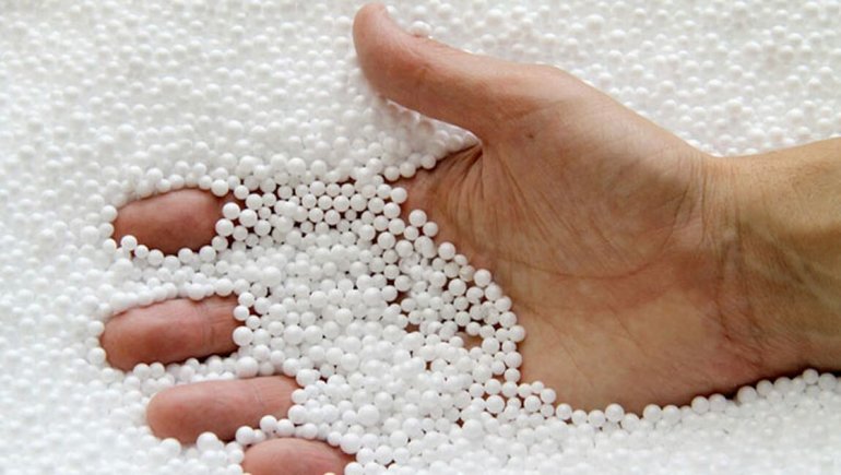 Espuma de poliestireno granular