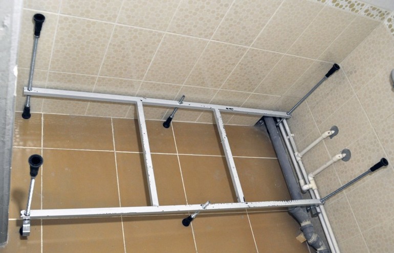 Hacer un marco de baño