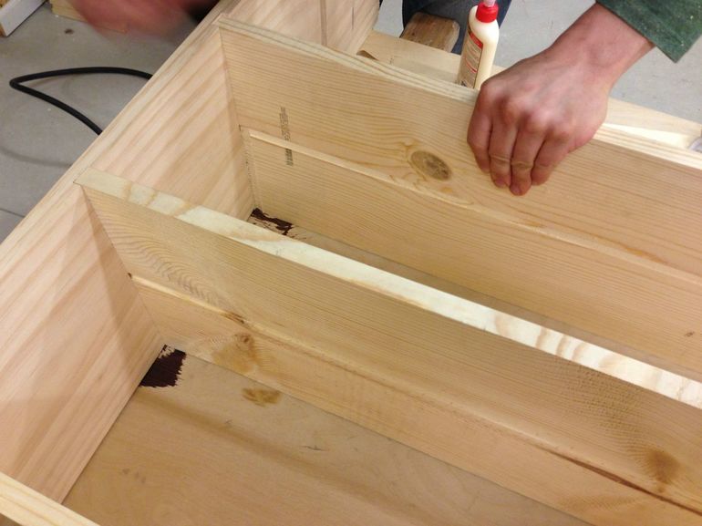 Armario de bricolaje para el balcón