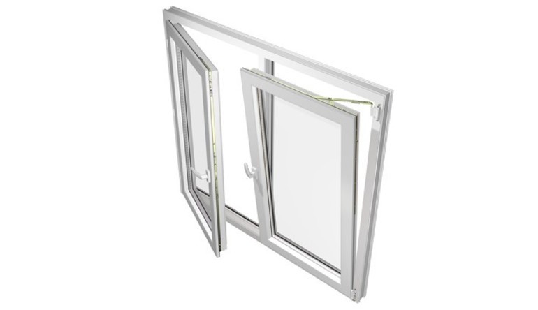 Apertura de doble hoja.