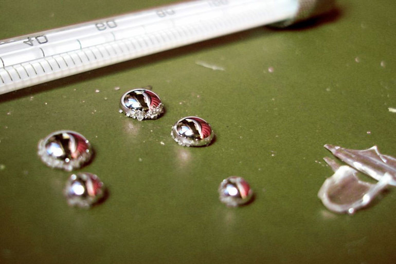 Peligro de mercurio para los humanos.