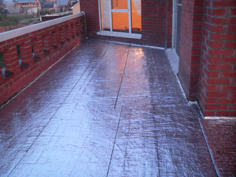 Impermeabilización de balcones