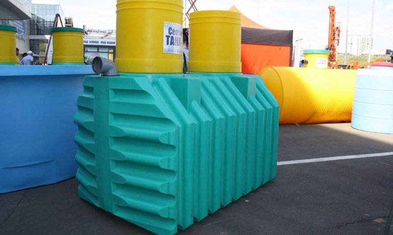 Fosa séptica para una casa privada