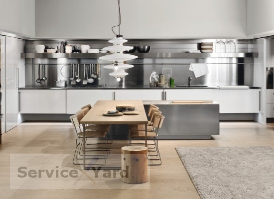 limpieza de acero inoxidable