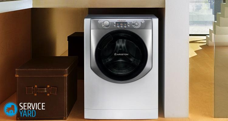 Ariston washing machine error codes