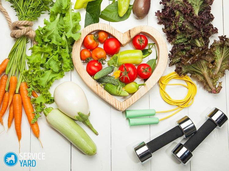 Concepto de estilo de vida saludable. Come frutas y verduras y haz ejercicio